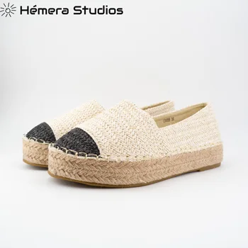 

WOMAN sandals 2020 SUMMER ESPARTOS BUCKLE ESPARTO platform wedge espadrille flat beach sandal open multicolor