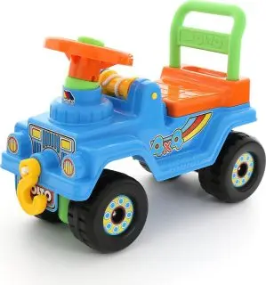 

Wheelchair Jeep 4x4 with humming (blue) Polesie 62789