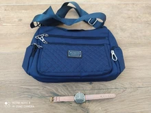 Geestock-Bolso cruzado de nailon impermeable para mujer, bolsas de mensajero de hombro a cuadros, informal, con asa superior, bolso de viaje