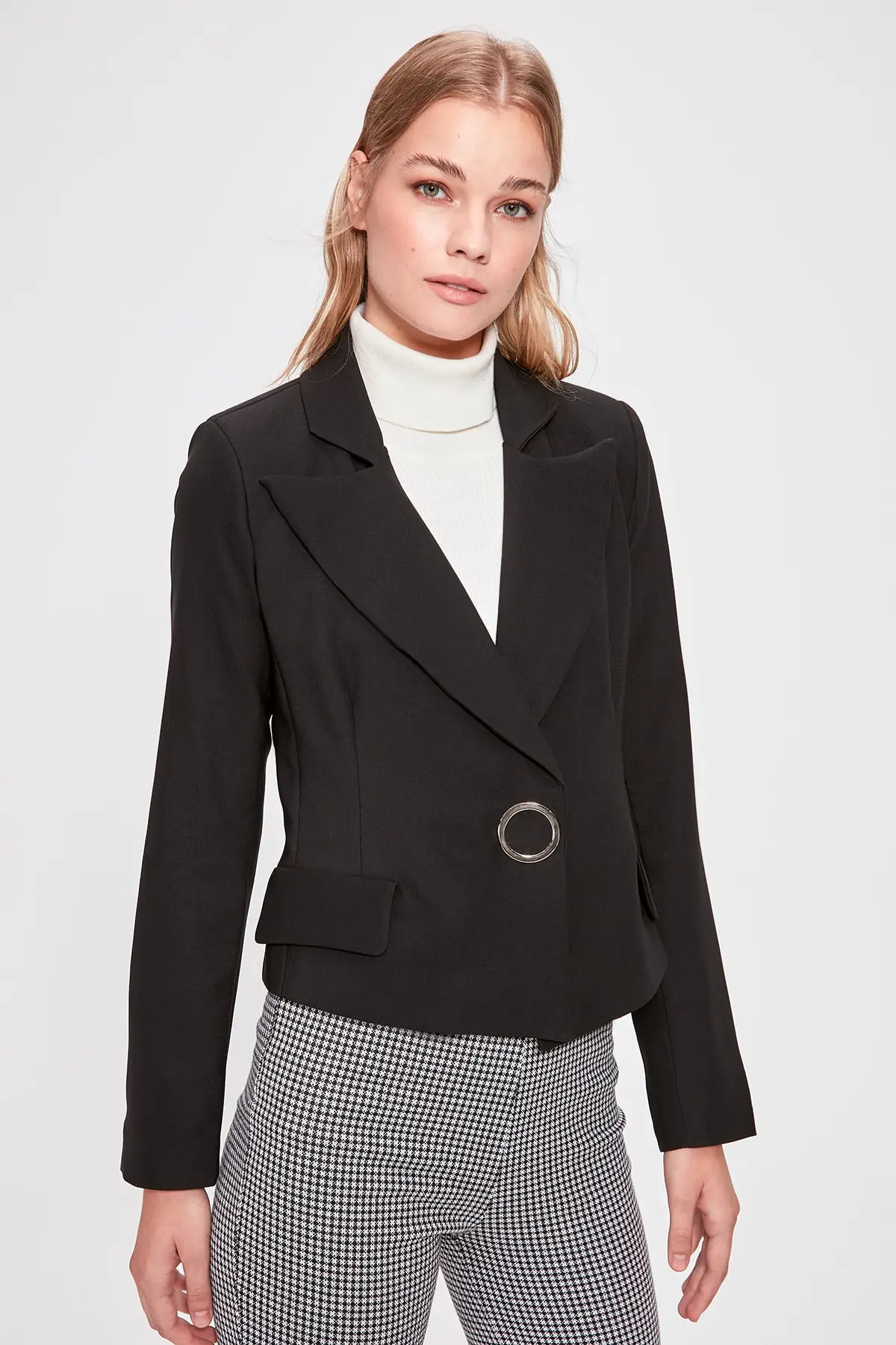 

Trendyol Buckle Detail Jacket TWOAW20CE0204