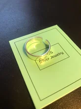 Anillos de plata de ley 925 sencillos y creativos, joyería no alérgica, con carácter redondo, moda Popular, anillos de apertura SR209