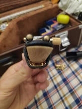 Sujetador de saxofón Clip Alto Tenor Soprano saxofón ligaduras tapa de sujeción para saxofón clarinete boquilla de baquelita