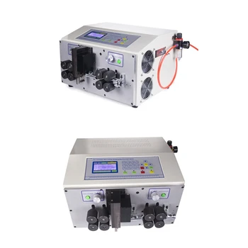 

Automatic wire stripping and peeling machine SWT508MAX2 8 wheels 70 square millimetre SWT-508MAX2 wire cutting crimping 1000W