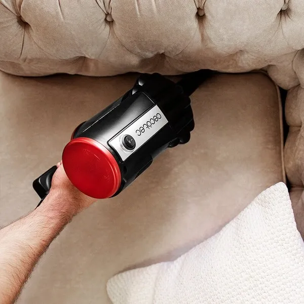 В вертикальном положении и ручной циклонный пылесос Cecotec ThunderBrush 520 600W 0, 5L красный