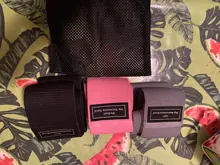 Bandas de resistencia para Fitness, Juego de 3 piezas, banda elástica expansora de goma para entrenamiento en casa, equipo de ejercicio