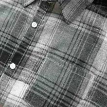 Plaid Shirt Tops Long-Sleeve Office Women Coat Loose Ladies Karsany And