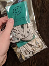 Elastic Shoelaces Metal-Lock White No-Tie Flat The 1-Pair