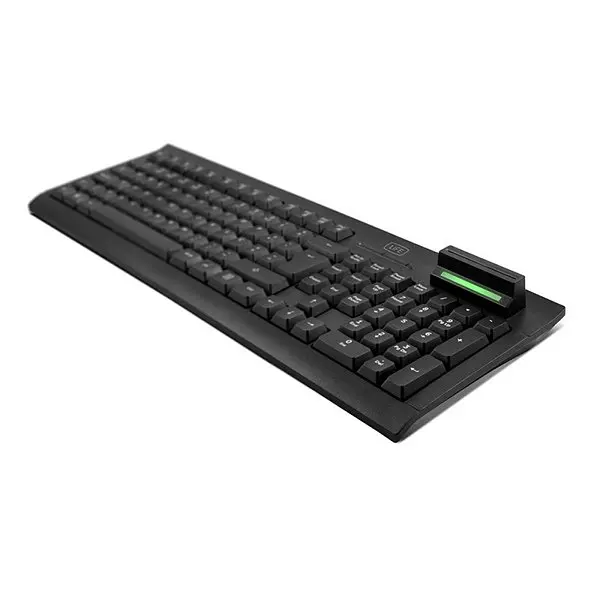 Клавиатура с Reader 1LIFE 1IFEKBSMTCRDES USB Black