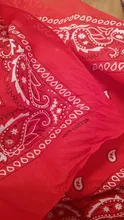 Pañuelo cuadrado de Cachemira roja para mujer, hombre, niño y niña, Bandana 2020 algodón, moda de Hip Hop, 54cm x 54cm, negro, 100%