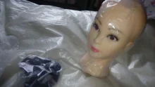 Soporte de cabeza de maniquí para práctica de cosmetología, cabeza de maniquí para entrenamiento africano para Estilismo de cabello, nuevo