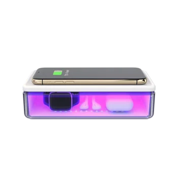 

Mobile Phone Wireless Charger UV Sterilizer Disinfection Box Mask Sterilization Box Automatic Sterilization Disinfection Box