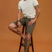 DeFacto yetiskin Erkek 5 Cep приталенная Bermuda-K3994AZ19SM