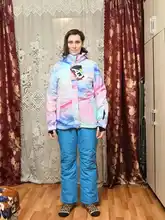 Ski-Suit Snow-Jackets Snowboard-Wear Womens Waterproof Warm And Pants Thick Outdoor