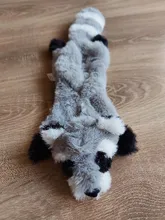 Squeaky Fun Dogs Animal Shape Toys Gift Set Large Non Stuffed Rabbit Honking Squirrel