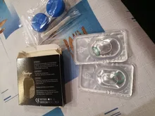 Lentillas de colores para Anime, maquillaje de belleza para ojos, nórdico, Color azul mitológico, 1 par (2 uds.)