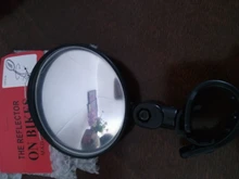 Espejos retrovisores para bicicleta de montaña, accesorio de silicona para la vista trasera para el manilla de vehículo de ciclismo