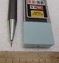 Unids/caja de lápiz mecánico de plomo, reemplazo de 100mm/0,5mm 2B, núcleo de plomo para escritura, dibujo, papelería, suministros de oficina, 0,7