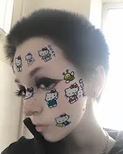 Pestañas postizas japonesas para mujer, 5 pares, largas y gruesas, naturales, de belleza para ojo, extensión de pestañas DIY, cosméticas