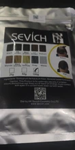 Sevich-bolsas de repuesto de polvo de fibra para construcción de cabello, productos contra la caída del cabello, corrector de relleno de fibra al instante, 100g