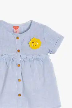 

Koton kids Blue Girl Baby Process Should shirt