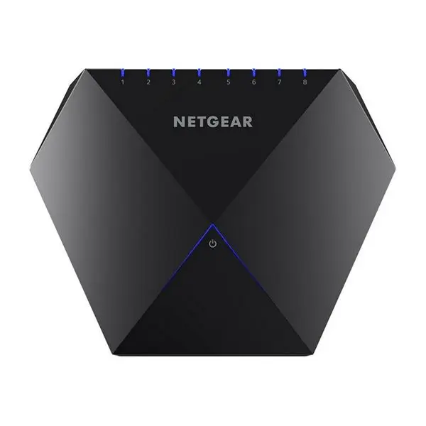 Настольный коммутатор Netgear GS808E-100PES LAN черный(8 портов