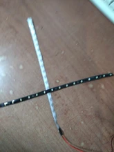 Coche LED tira de decorativo de estilismo de luz ambiental 30CM 15 lámpara SMD LED impermeable Flexible de la atmósfera blanco rojo amarillo azul