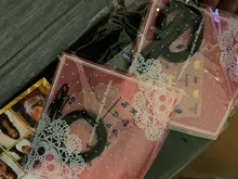 Vigorous-extensiones de cabello sintético con pinza, cabello sintético con cola de caballo ondulada, color marrón degradado