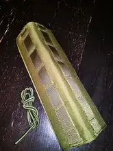 MAGORUI-funda protectora de nailon para caza, supresor de Mirage, cubierta térmica, silenciador, accesorios tácticos de tiro, 8,66 , 22cm