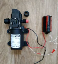 Self-Priming-Pump Diaphragm 130PSI Water High-Pressure 6l/min 12V DC Intelligent-Valve