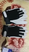 QIANGLEAF-guantes de cuero de Grado D para hombre, manoplas de trabajo de seguridad resistentes al desgaste, 508, gran oferta, envío gratis