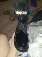 Ankle-Boots Sneakers Warm-Shoes High-Top Women Winter Short Black/sliver LEOSOXS No 