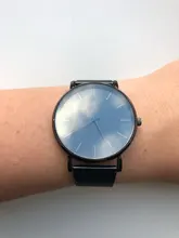 Reloj de pulsera de cuarzo y acero inoxidable para hombre, cronógrafo ultrafino de malla de lujo, masculino, envío gratis
