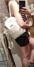 YBYT-mochila kawaii de estilo preppy para mujer, bolso de viaje sencillo con patrón de lichi, mochilas escolares para estudiantes, 2018