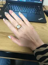 Anillos Croissant de acero inoxidable para mujer, sortija trenzada, anillo de cúpula gruesa, joyería, anillo llamativo