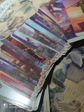 Cartas de Tarot y guía, juego de adivinación del destino, cubierta para fiesta, vacaciones, juegos de mesa