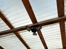 Solar-Light Remote-Control Solar-Garden-Lamps 3-Lamp-Head Outdoor Waterproof 60 Led 