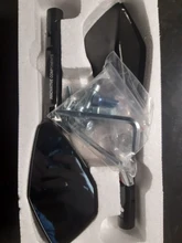 Espejo retrovisor para motocicleta BMW, s1000r accesorio para moto BMW, HONDA x, adv 750, forza 300, dio, SUZUKI v strom 650, 2 unidades