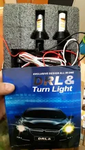 7440 Light DRL Led-External-Lights W21W Daytime P21w Turn-Signal BAU15S Dual-Mode 1156