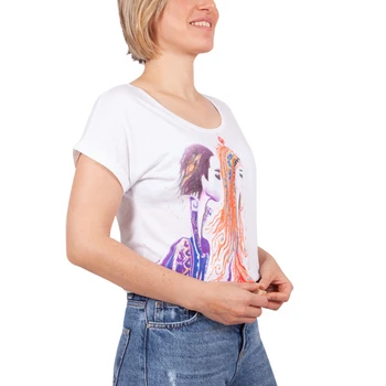 

Biggdesign Love Women's T-Shirt-Large Size.