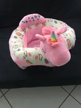 Funda de asiento de apoyo para sofá de bebé, silla de felpa para aprender a sentarse, cuna de nido cómoda, lavable, sin relleno