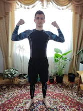 Tracksuit Compression-Sportswear-Suits Rashguard Tights Training-Clothes Sports-Set Gym