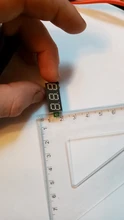 Voltímetro Digital LED para coche, Detector de voltaje, Panel de prueba, DC 0V-100V, 0,28 pulgadas, 12V, 24V, rojo, verde, azul y amarillo