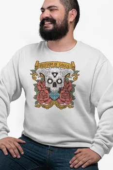 

Angemiel Wear Freedom Of Male White Men 'S Sweatshirt