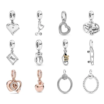 

Kakany Fall 2020 New Fashion 1:1 Bear, Fox And Squirrel, Baby Shoes, Stethoscope Heart, Boxing Glove Pendant Diy Bracelet