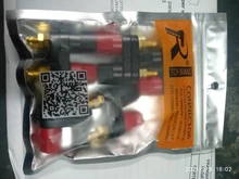 Enchufes Banana de calidad, terminales de pareja, amplificador de conector, Terminal de encuadernación, conector tipo Banana para altavoz Jack, color rojo y negro, más vendidos