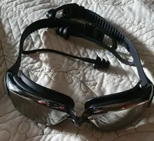 Gafas ópticas de natación para hombre y mujer, lentes para miopía, para piscina, profesionales, impermeables, gafas de buceo graduadas para adultos