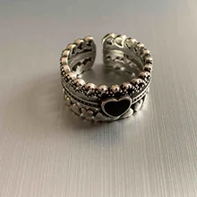 Plata de Ley 925 Plata Lisa anillos para las mujeres interweave de la joyería hermoso dedo anillos abiertos para cumpleaños fiesta regalo