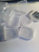 10Pcs For SD SDHC Memory Card Case Holder Protector Transparent Plastic Box Storage