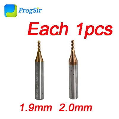 1,9 мм 2,0 мм резак для SEC-E9 машина для резки ключей - Цвет: each 1pcs