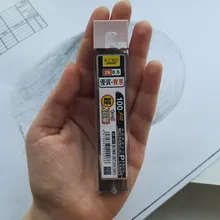 100 unids/caja 0,5/0,7mm grafito plomo 2B lápiz mecánico sustituir el plomo lápiz borrable escritura suave dibujo papelería